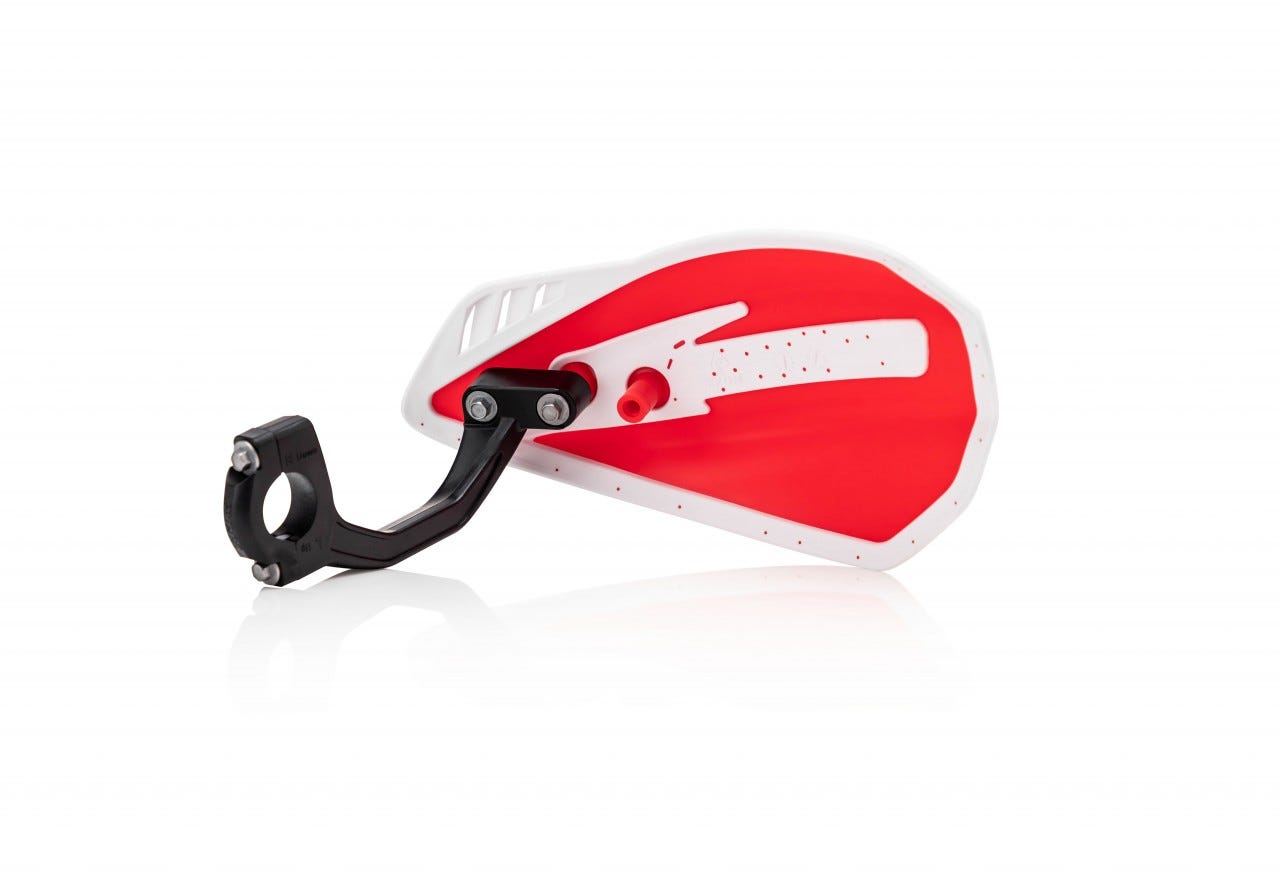 CYCLONE HANDGUARD:RED/WHITE - Image 2