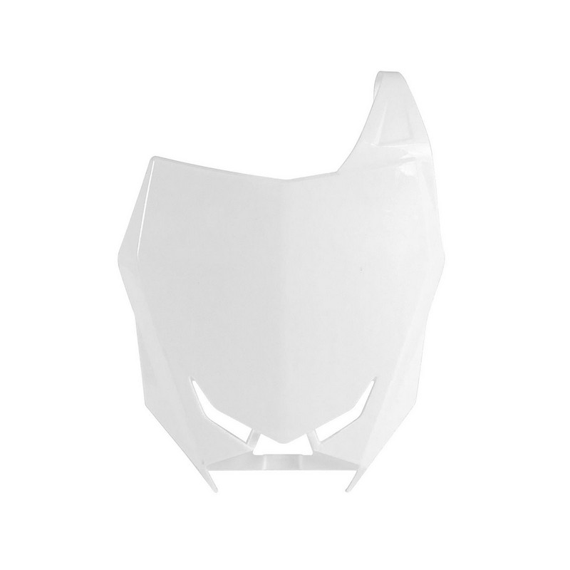 FRONT NUMBER PLATE SUZUKI RMZ250 19-20 RMZ450 18-20  WHITE - Image 1