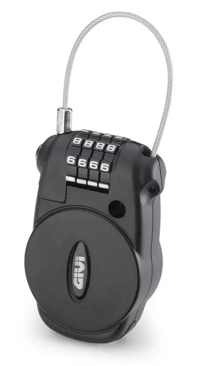 COMBINATION RETRACTABLE CABLE LOCK