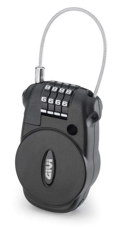 COMBINATION RETRACTABLE CABLE LOCK - Image 1