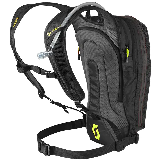 *Roamer 12lt Back Pack Black/ Neon Yellow Scott Hydro pk   []