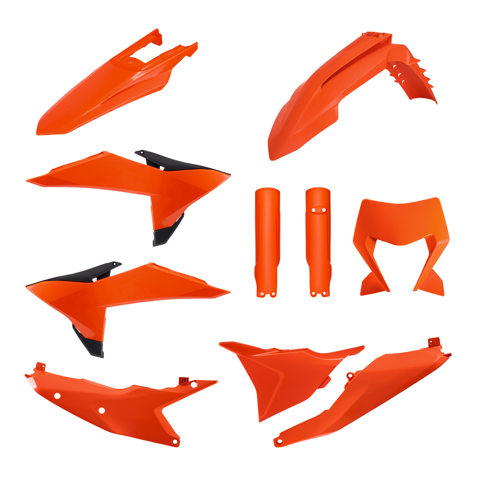 Polisport Full Kit - KTM EXC / EXC-F / XC-W / XC-FW '26-On MY26 - OEM Orange - Image 1