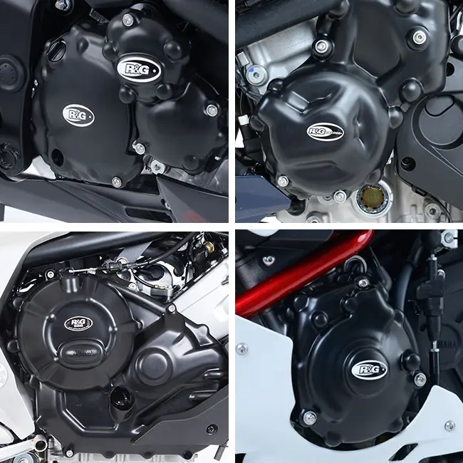 Ducati Panigale V4/V4S Engine Case Covers pair R&G