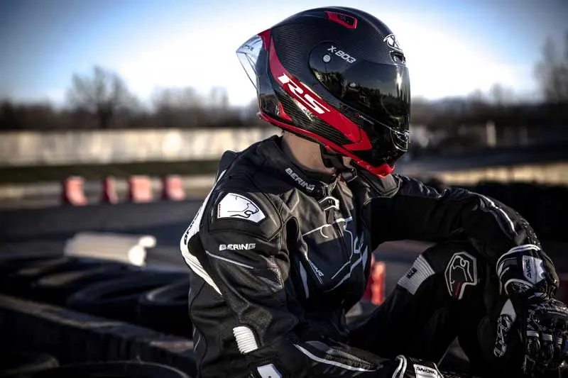 HELMET X803RS ULTRA CARBON HOT LAP CARBON/RED XX-LARGE