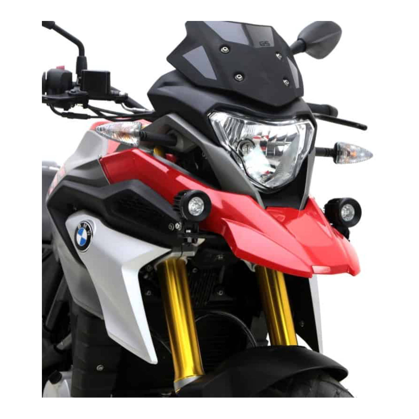 Denali Auxiliary Light Mounting Brackets BMW G310GS '18 - Image 1