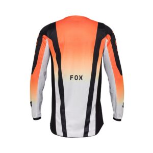 Fox 180 Lean Motocross Jersey Flo Orange - Image 2