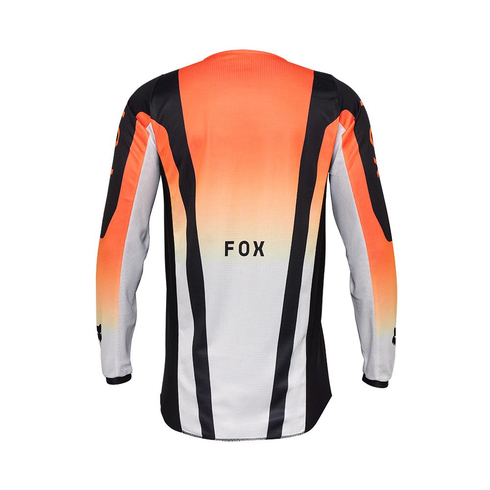 Fox 180 Lean Motocross Jersey Flo Orange - Image 2