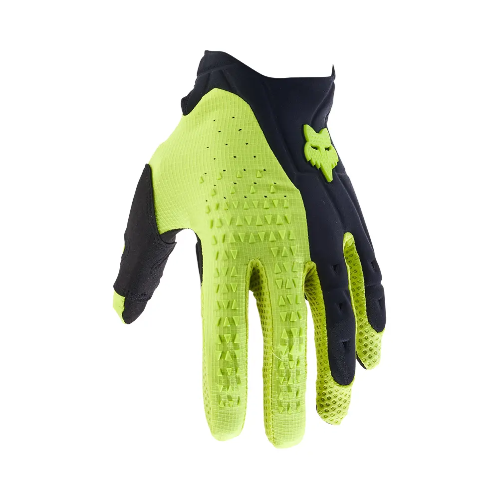 Fox Pawtector Motocross Gloves Black/Yellow