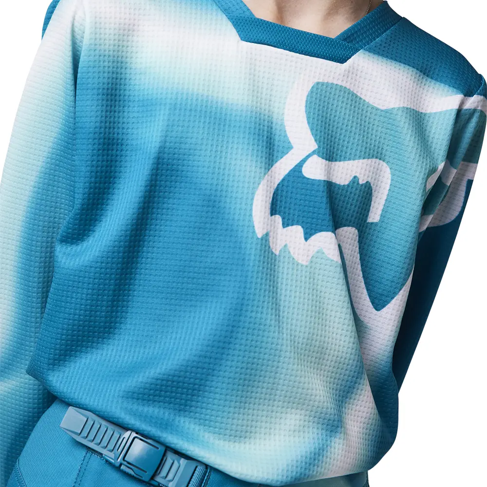 Fox 180 Toxsyk Motocross Jerest Girls Youth Maui Blue
