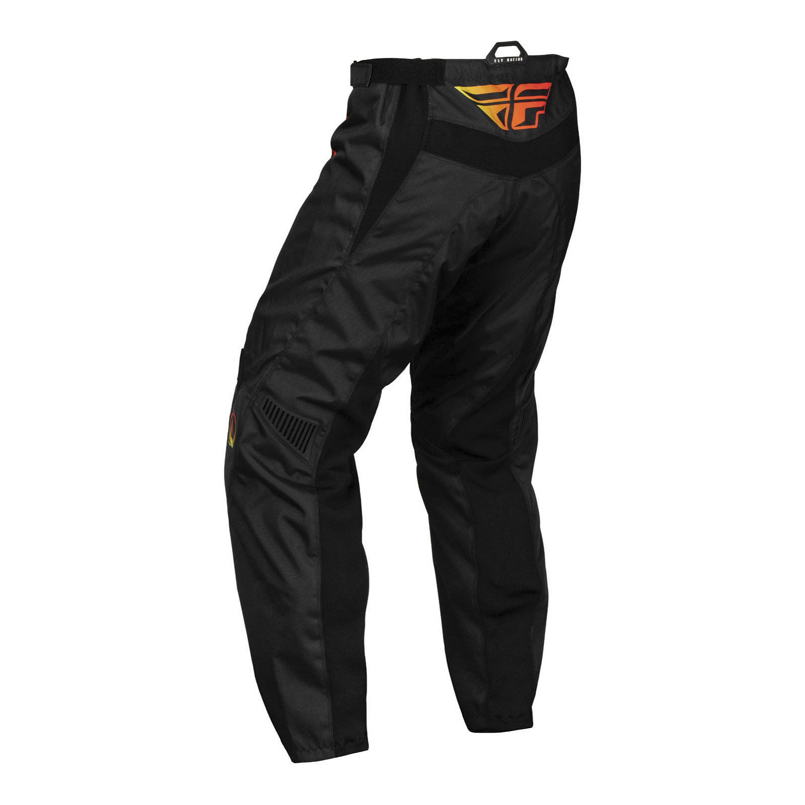 FLY Racing Youth F-16 Motocross Pants Youth Black / Yellow / Orange - Image 2