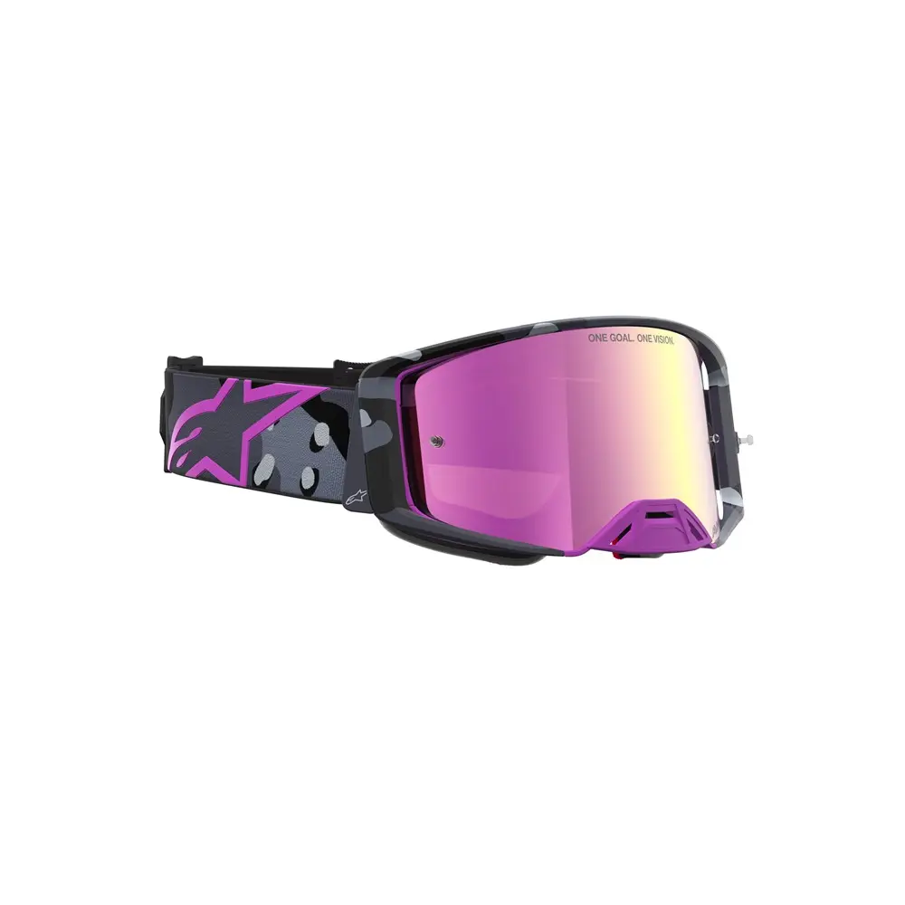 Supertech Limited Edition Lone Goggle Tradewind Camo/Pink - Mirror Red Lens