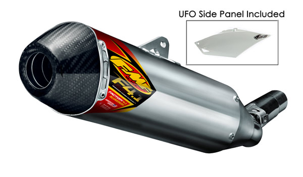 I 4.1 Dual Ti CRF250R 2018-21 w Carb/Cap Slip Ons FMF      [] - Image 6