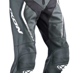 IXON FIGHTER PANT BLK/WHITE MD - Image 1