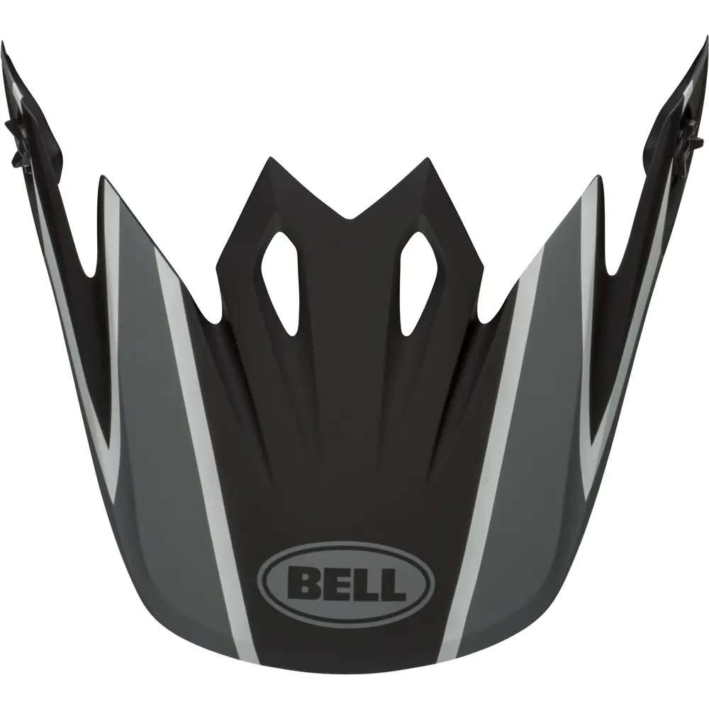 MX-9 Visor Twitch Visor Matte Black/Grey/White