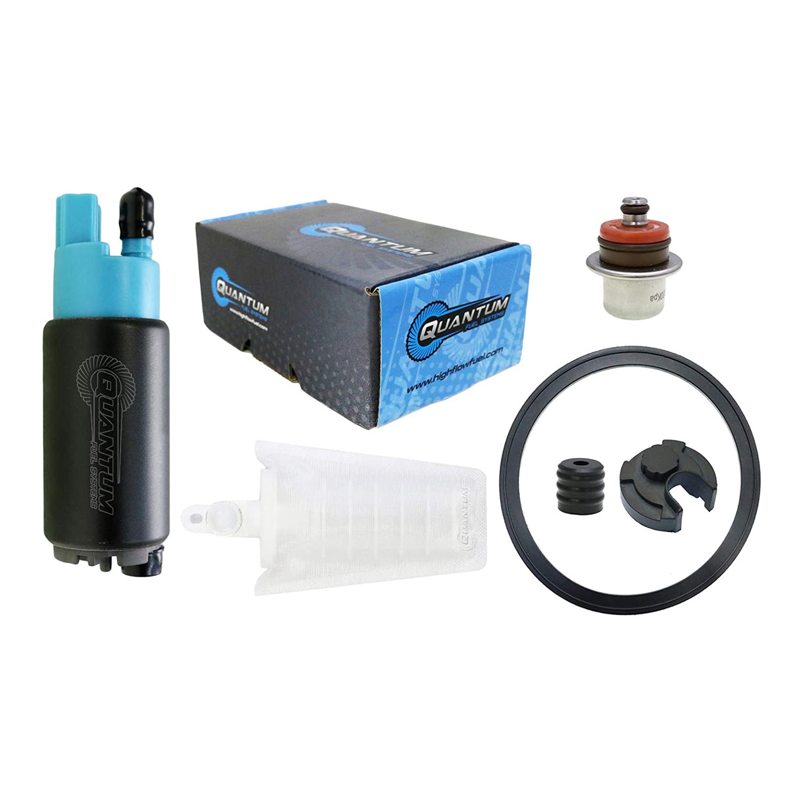 QUANTUM IN-TANK EFI  FUEL PUMP W/ REGULATOR, TANK SEAL - Image 1
