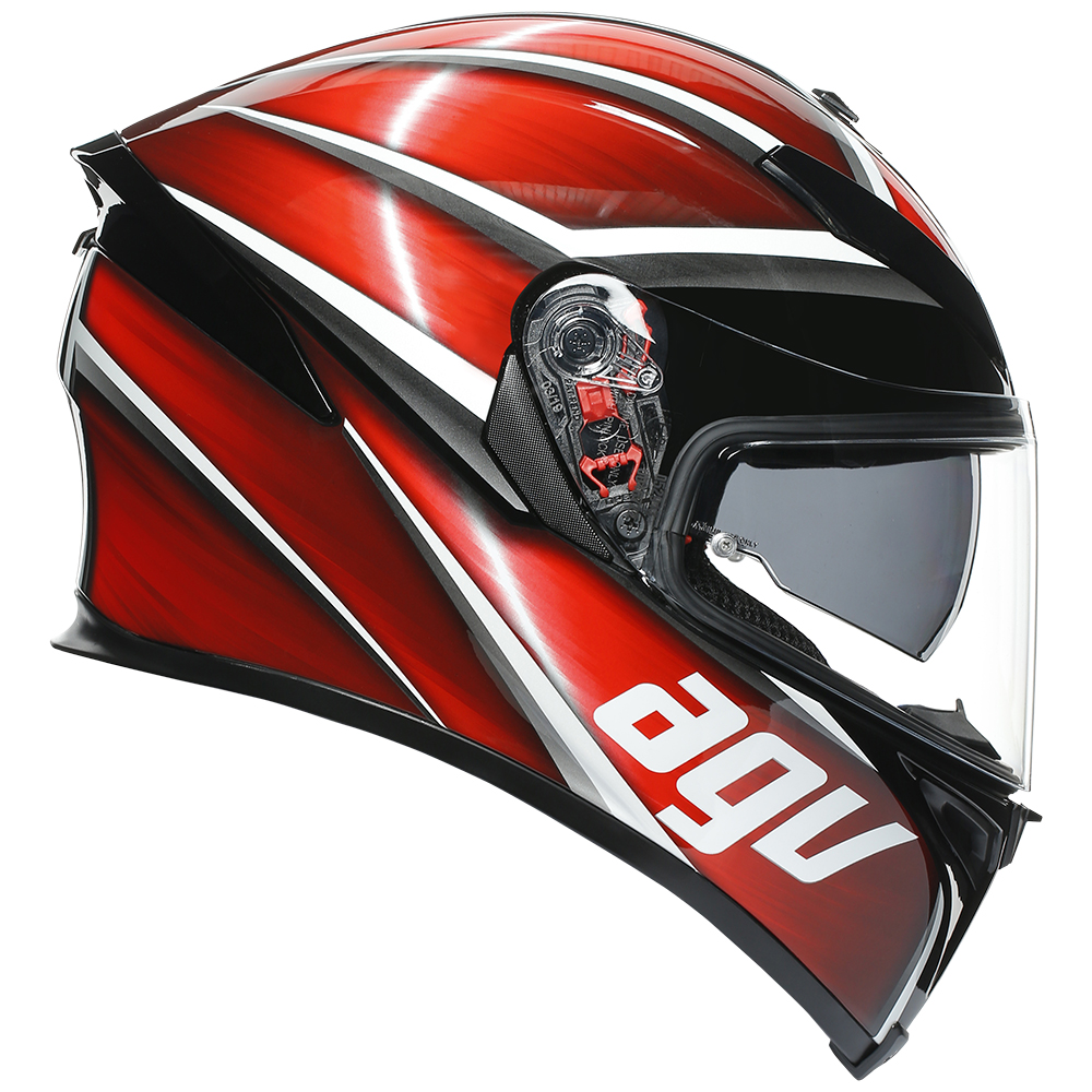 AGV K5 S [TEMPEST BLACK/RED] 64 2XL - Image 2