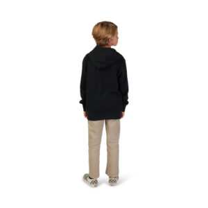 Fox Head Fleece Pullover Youth Black - Image 5