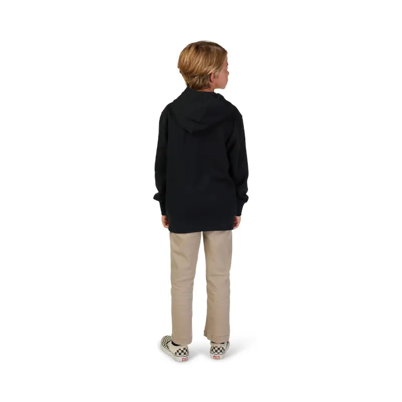 Fox Head Fleece Pullover Youth Black