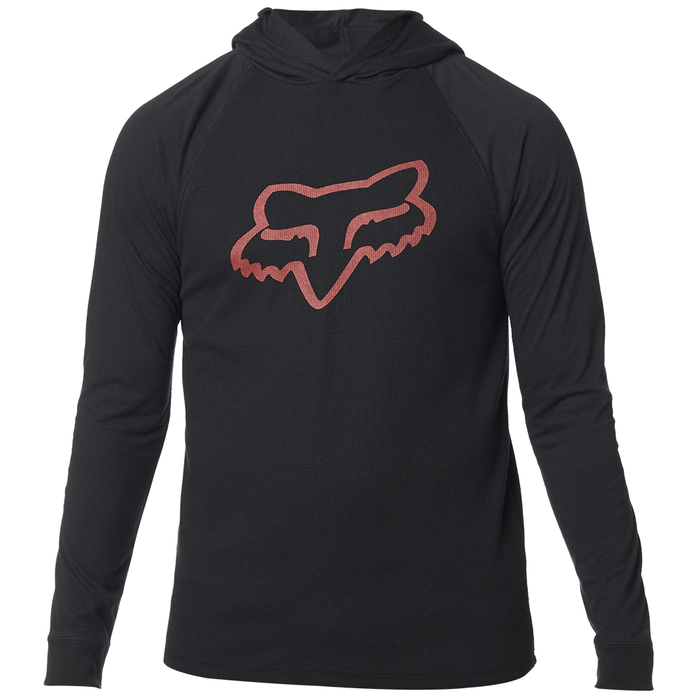 Hoodie Fox Subzcribe Knit Black - Image 1