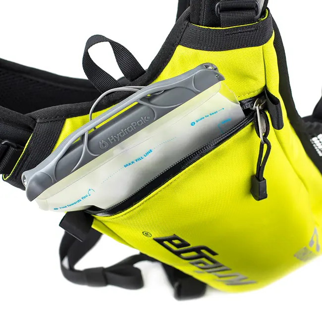 Hydro 2 Kriega Hydration pack Lime backpack & 2ltr bladder