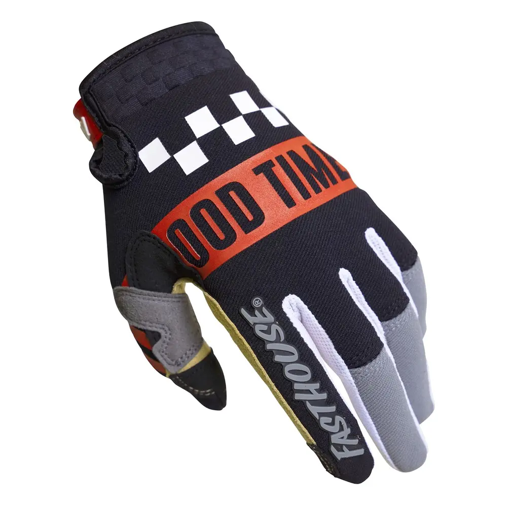Fasthouse Speed Style Domingo Motocross Glove Gray/Black