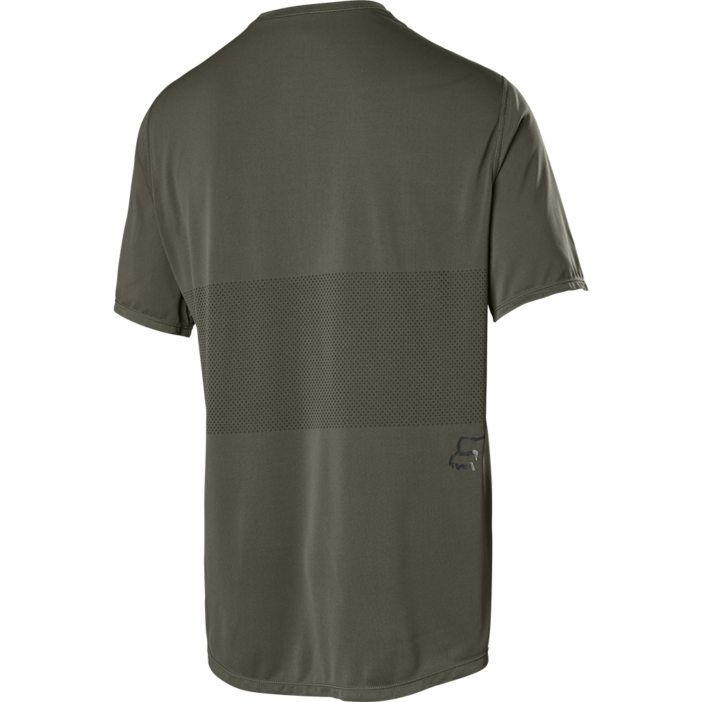 Jersey Fox Ranger Short Sleeve Olive Green - Image 2