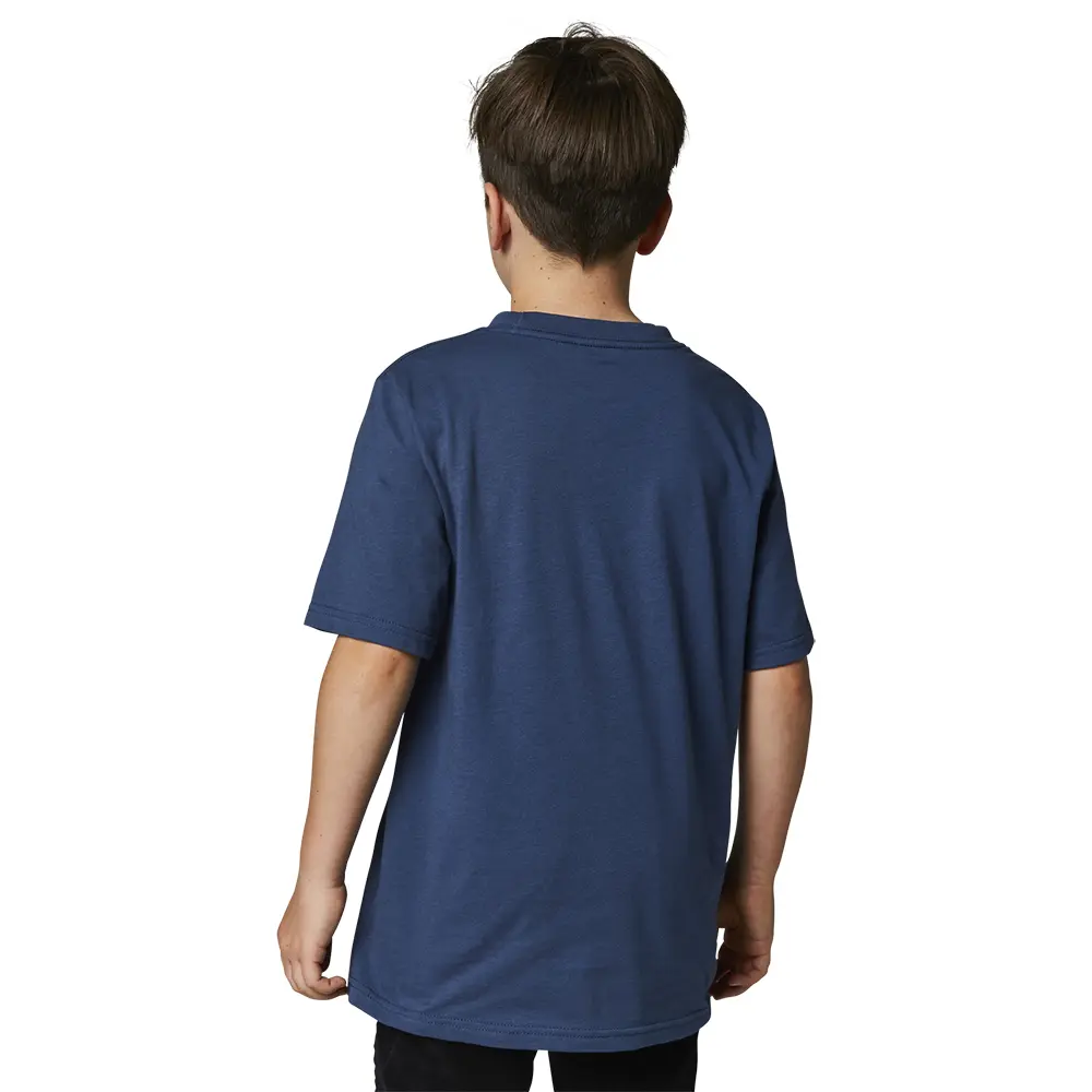 Fox Trice Tee Youth Dark Indigo