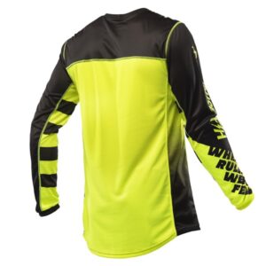 Fasthouse Grindhouse Riot Motocross Jersey Black/Hi Viz - Image 2