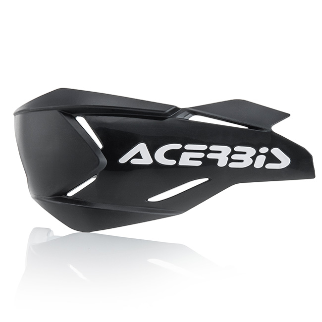 X-Factory handguard covers only Black/White Acerbis [A] - Image 1