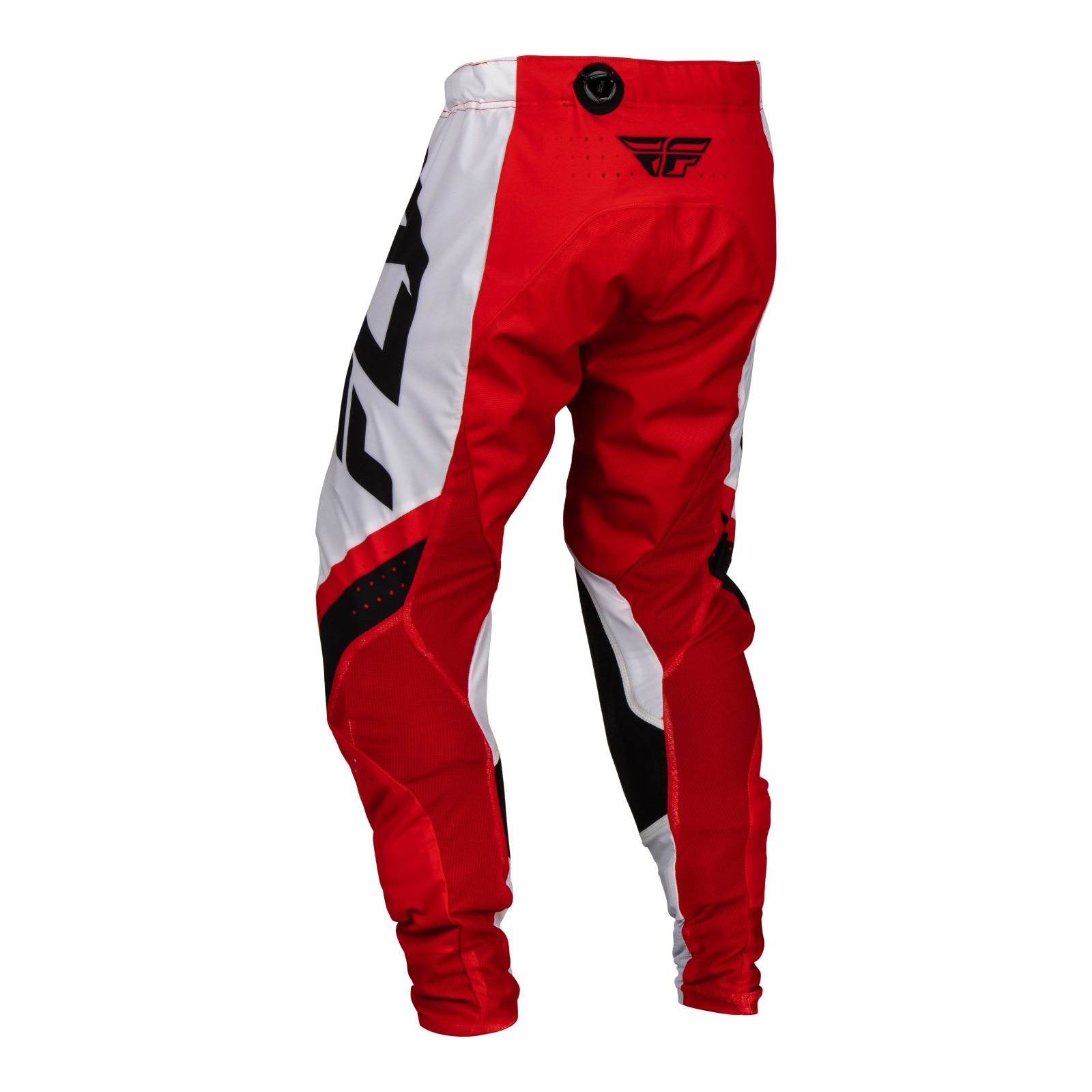 FLY Racing Lite Motocross Pants Red / White / Black - Image 2