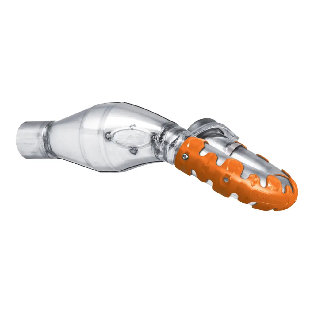 POLISPORT ARMADILLO HEAD PIPE GUARD SHORT  22cm ORANGE