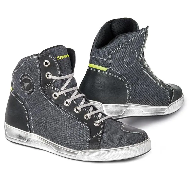 KANSAS FABRIC/LEATHER URBAN BOOTS ANTHRACITE 42