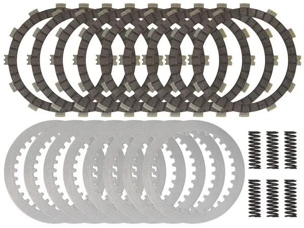 CLUTCH KIT COMPLETE PSYCHIC WITH HEAVY DUTY SPRINGS  KAWASAKI KDX200 KDX220 95-08