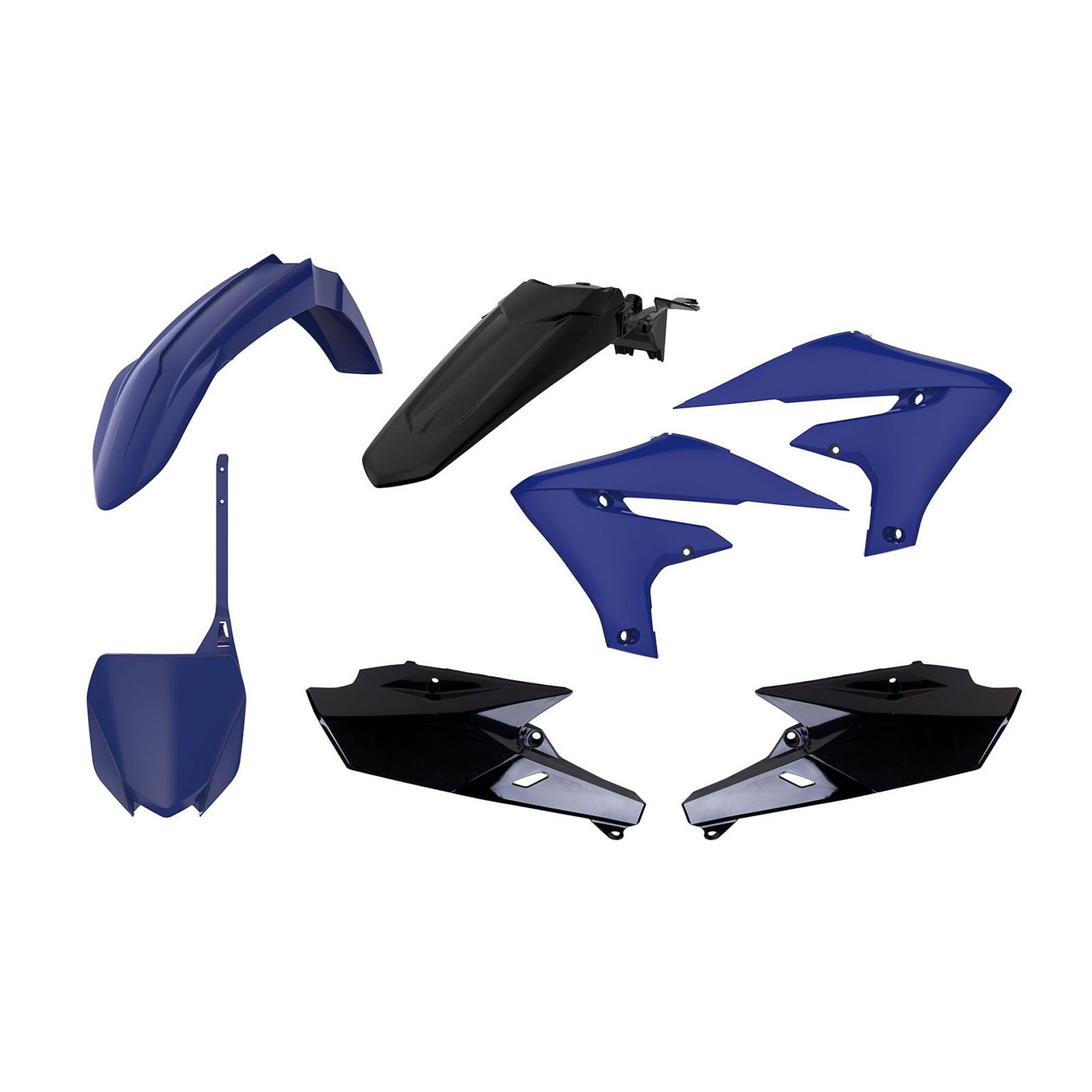 POLISPORT KIT YAM YZF250 19-21/YZ450F 18-21- OEM BLU/BLK - Image 1