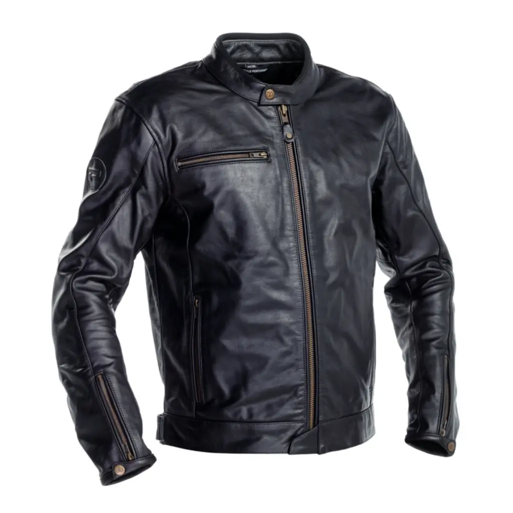 Richa Normandie Leather Road Jacket Black