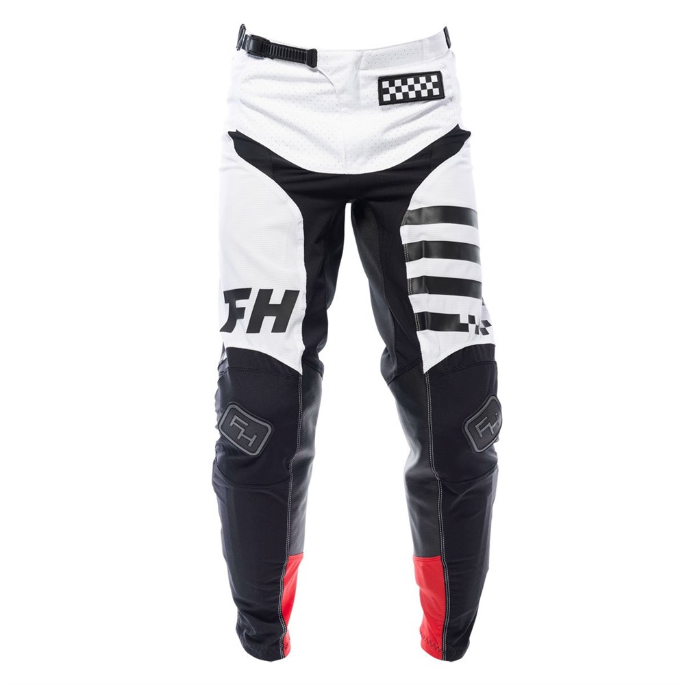 Fasthouse Youth A/C Elrod Motocross Pant White - Image 1