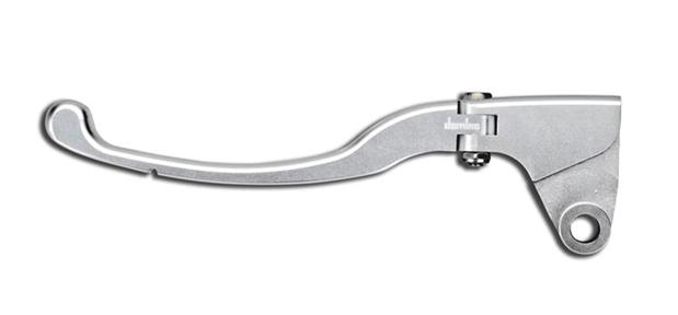 CNC RACE CLUTCH LEVER KAWASAKI ZX6/10/12 '03-09 - SILVER - NLA - Image 1