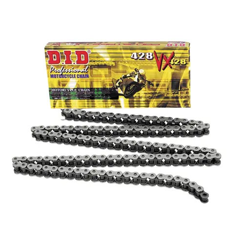 *530VX x 100ZB X'Ring solid bush DID chain w/rivet         []