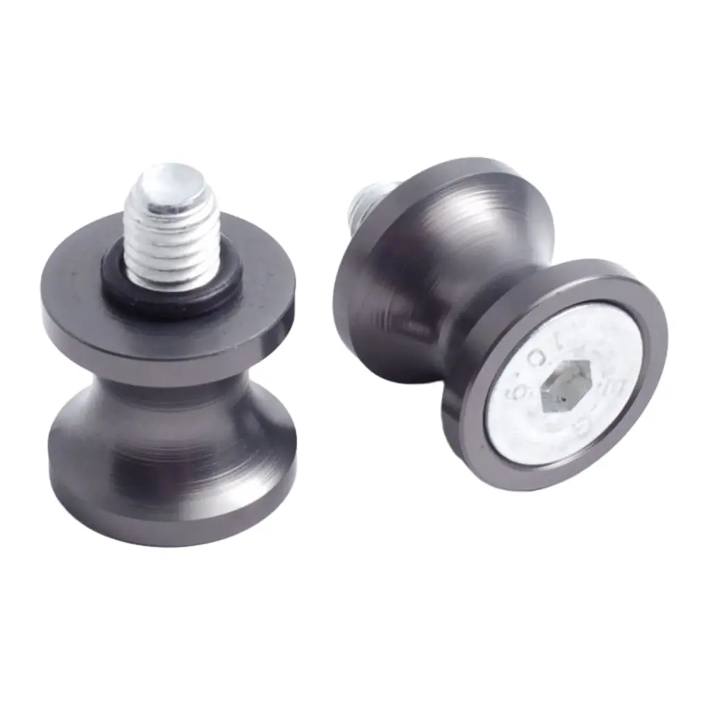 WMP Swingarm Bobbins – Black – 10mm x 1.5mm