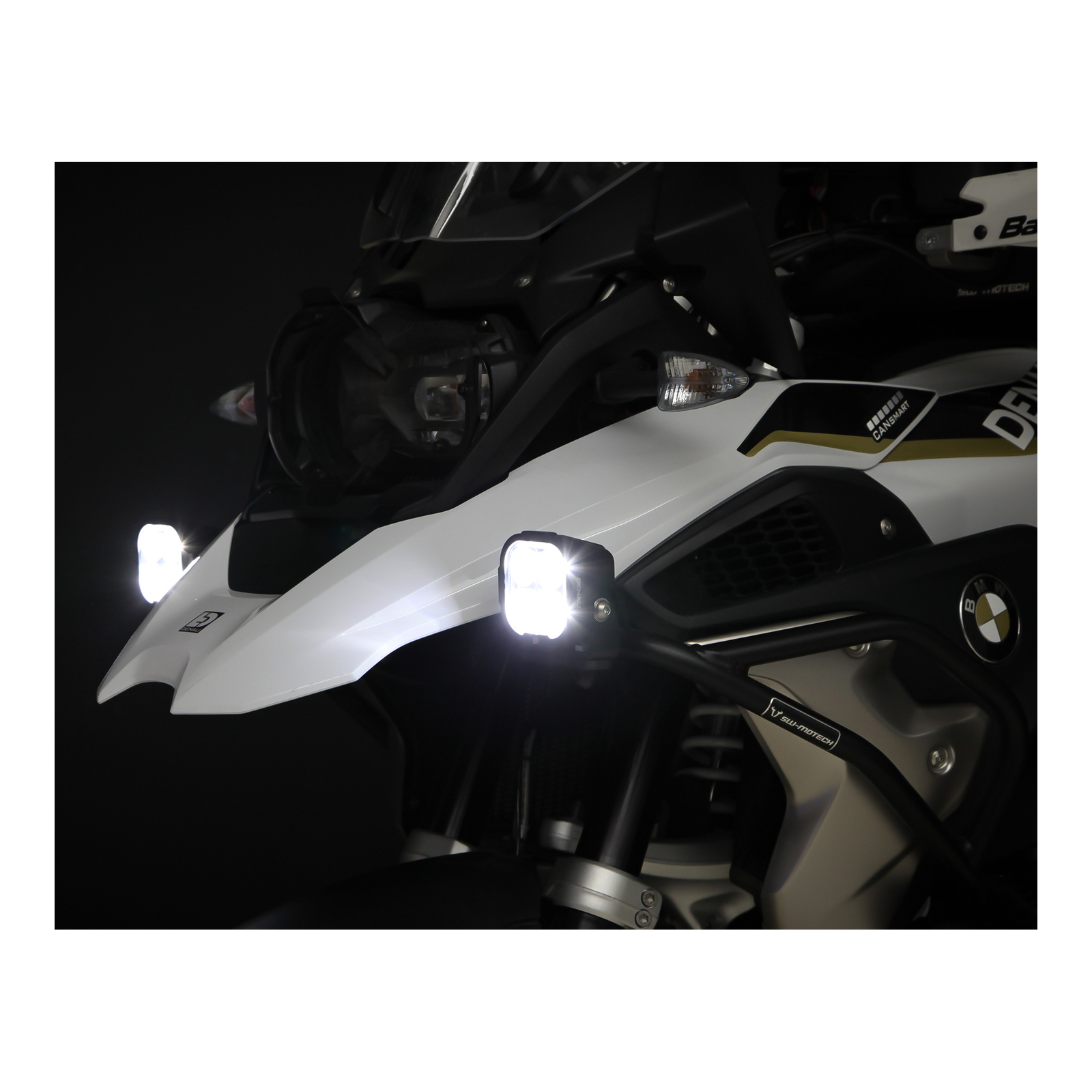 Denali DL4 Driving Light with DataDim Technology - 4-LED Beam - Image 3
