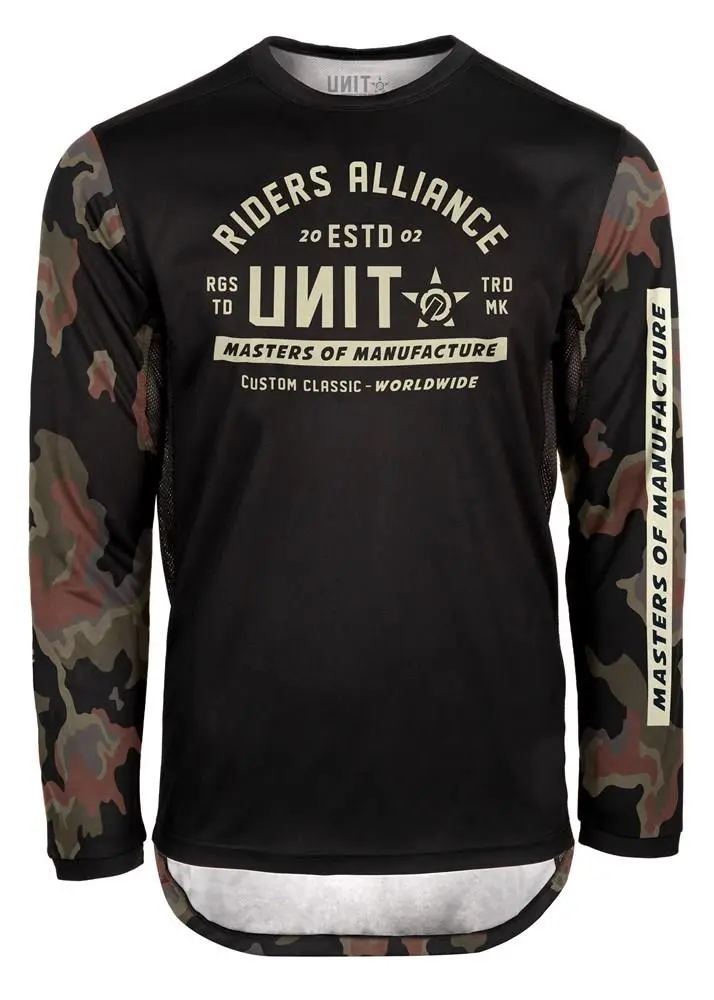 Unit Canon Motocross Jersey Camo