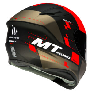 MT Helmet Targo Rigel Road Helmet Matte Red - Image 3