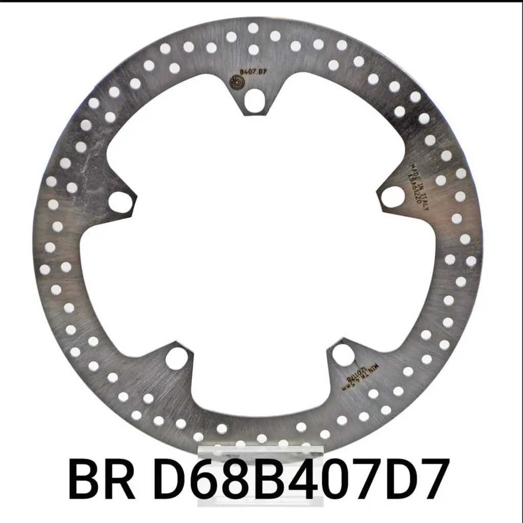 FRONT DISC AND BOBBIN KIT SINGLE BMW (BR D68B407D7/BR D105577612)