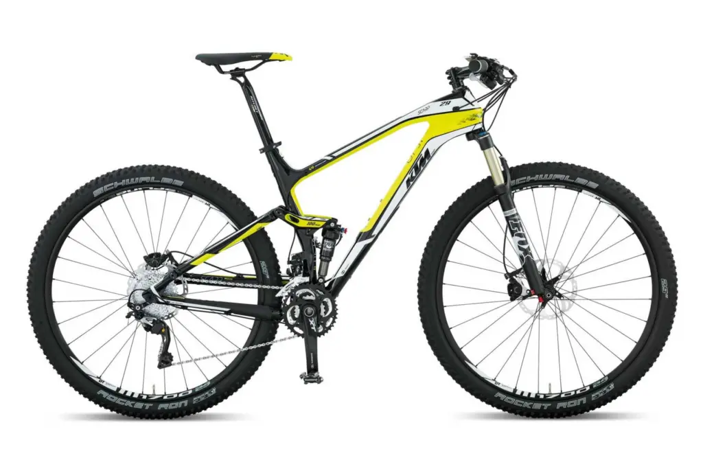 Bike KTM 2014 Scarp 27 Master White/Yellow
