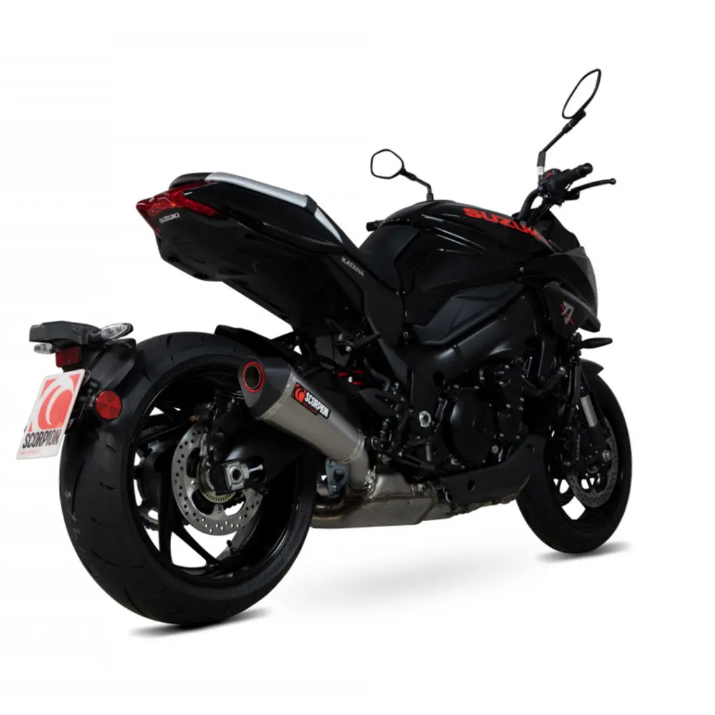 Suzuki Katana 2019-22 Half System Serket Taper Titanium