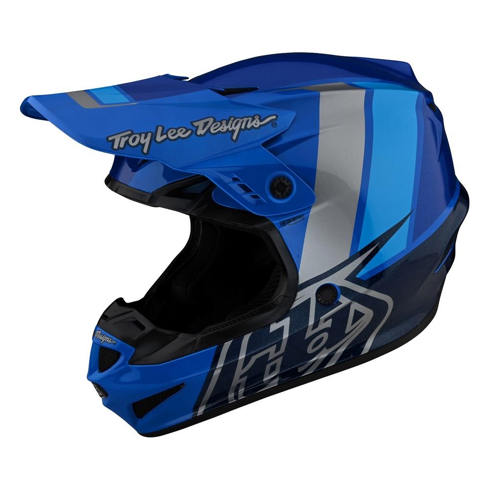 Troy Lee Designs GP Nova Motocross Helmet Blue - Image 2