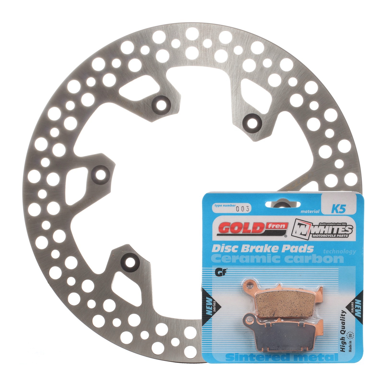 Brake Disc & Pad Rear Kit - Yamaha WR250F '02 - Image 1
