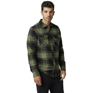 Fox Traildust 2.0 Flannel Shirt Army - Image 2