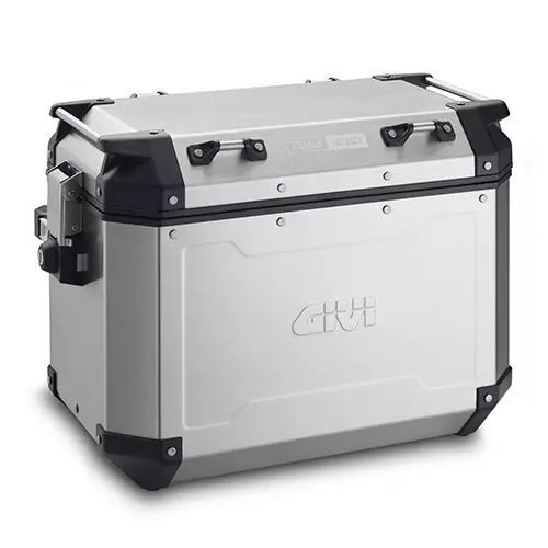Givi Trekker Outback Cam-Side 48L Right Side Pannier Box Silver