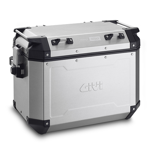 Givi Trekker Outback Cam-Side 48L Right Side Pannier Box Silver - Image 1